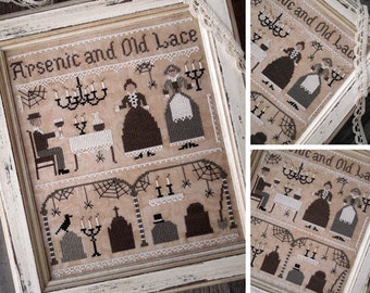 Arsenic and Old Lace - DIGITAL PDF Cross Stitch Pattern