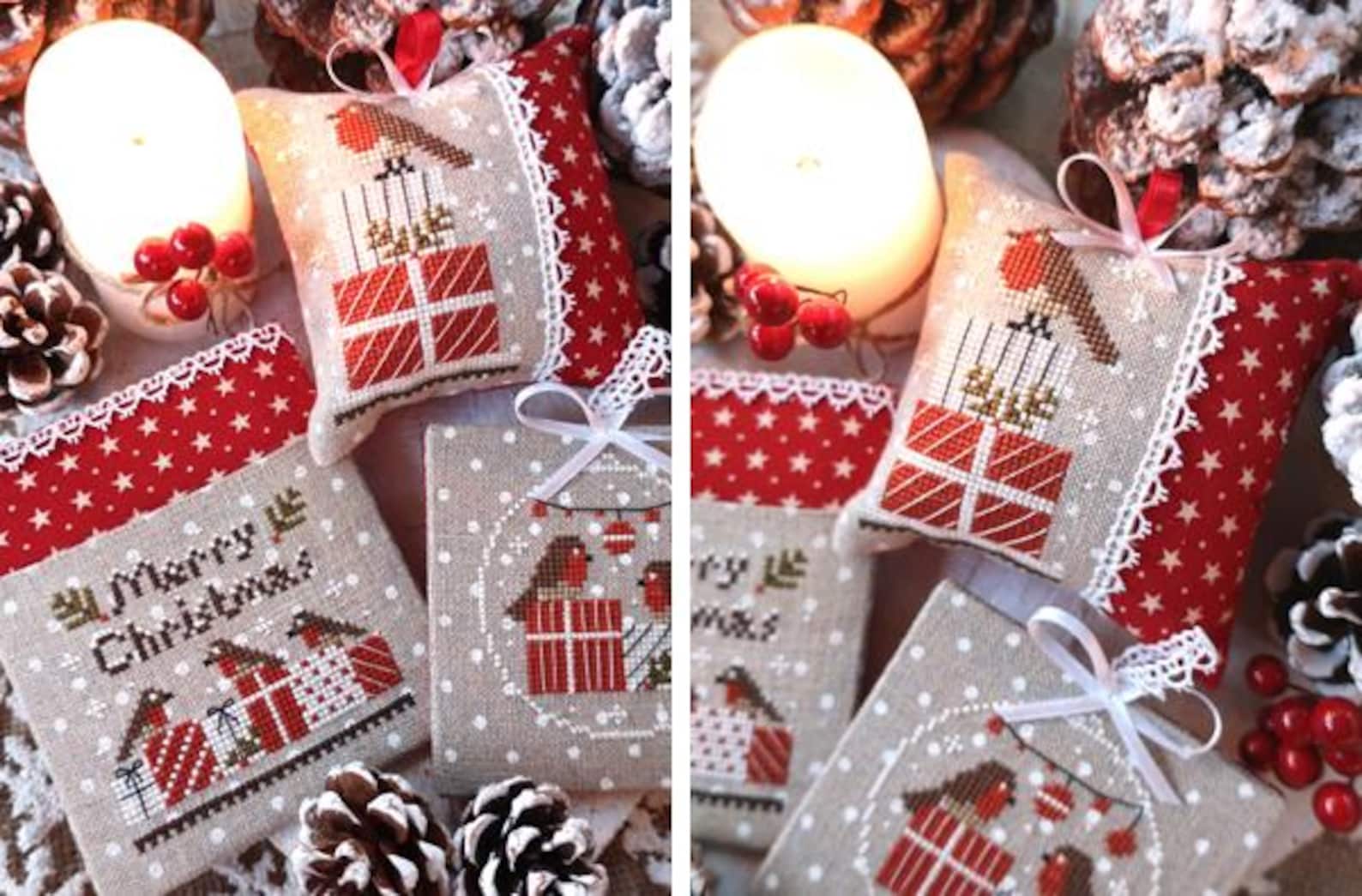 Tiny Christmas Ornaments - PDF DIGITAL Cross Stitch Pattern - Etsy