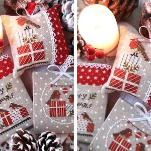 Tiny Christmas Ornaments - PDF DIGITAL Cross Stitch Pattern - Etsy