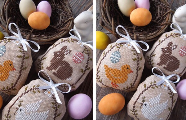 Easter Animals - PDF DIGITAL Cross Stitch Pattern - Etsy