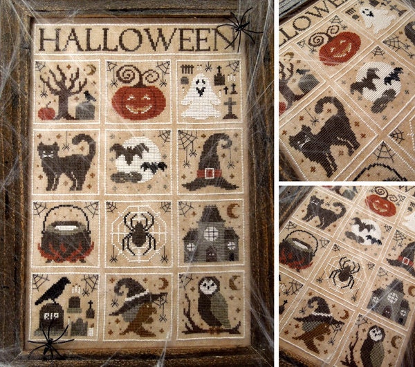 Happy Halloween - PDF DIGITAL Cross Stitch Patterns