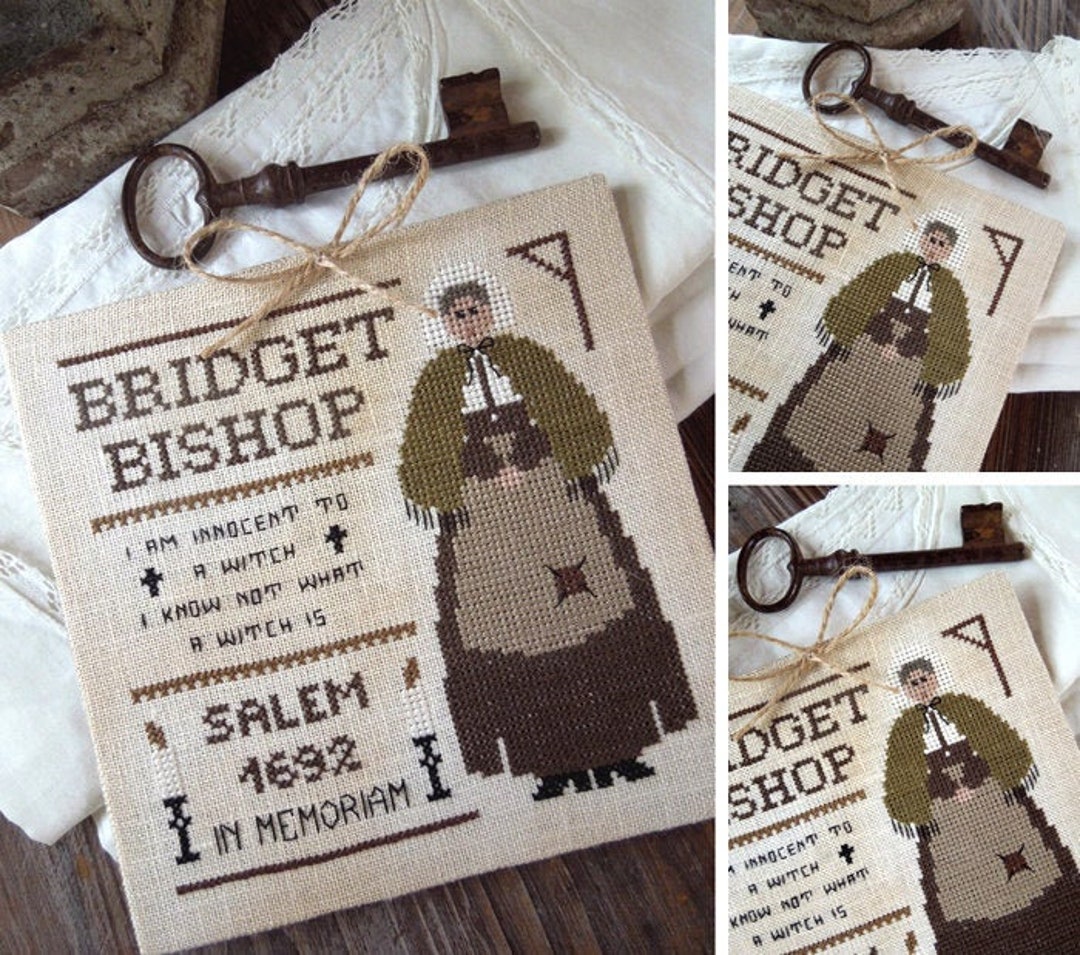 Bridget 1692 Historical Witches Series PDF DIGITAL Cross Stitch