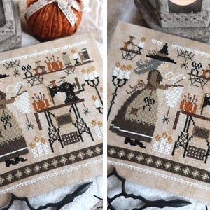 Witch Stitcher - PDF DIGITAL Cross Stitch Pattern image 3
