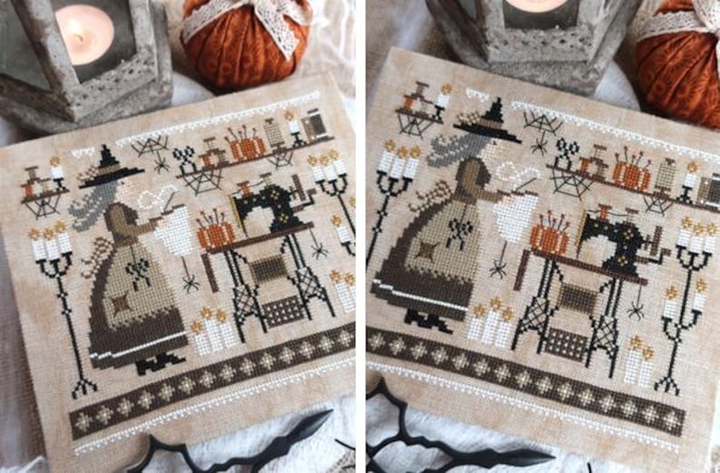 Witch Stitcher - PDF DIGITAL Cross Stitch Pattern image 3