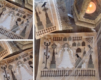 The Banshee's Cry - Legends for Halloween Series - PDF Digital Cross Stitch Pattern