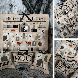 The Ghosts Night - PDF DIGITAL Cross Stitch Pattern