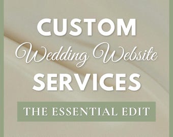 Redactieservice voor trouwwebsites, personaliseer je Canva-uitnodiging, alles wordt voor je geregeld | The Essential Edit