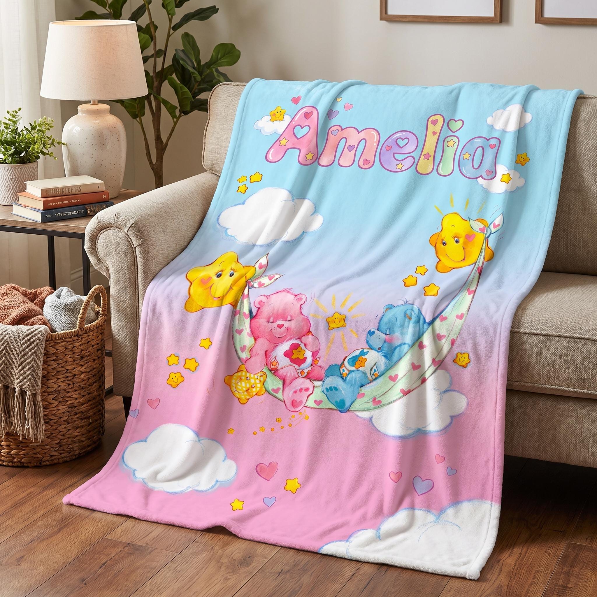 90s Baby Blanket Pink - Etsy