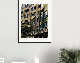 Kojimachi Print: Museum-Quality Paper, Aluminum Frame (20mm Thick)