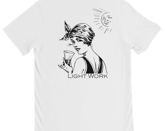 Light Work Graphic Tee, Bella + Canvas 3010, Heavyweight Cotton Streetwear