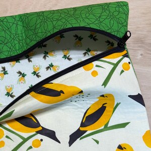 Bird Project Bag for Cross Stitch Needlework 画像 3