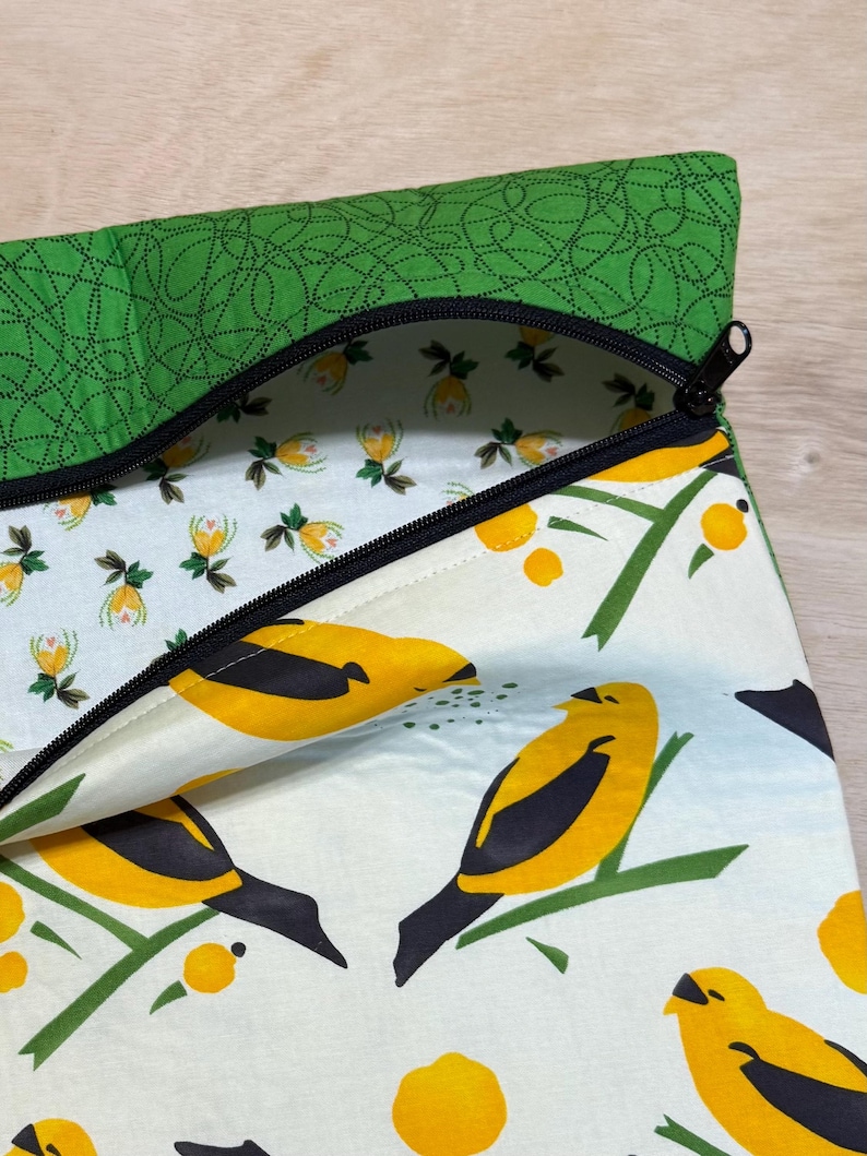 Bird Project Bag for Cross Stitch Needlework 画像 3
