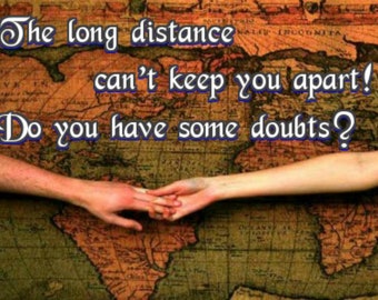 The long distance  relationship, Same Day Quick Response,  Love Relationship Problems Tarot Reading by email