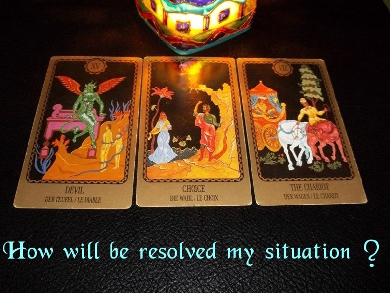 Have some question Fast Response Tarot Reading by email, Printable Report,Future Telling image 1