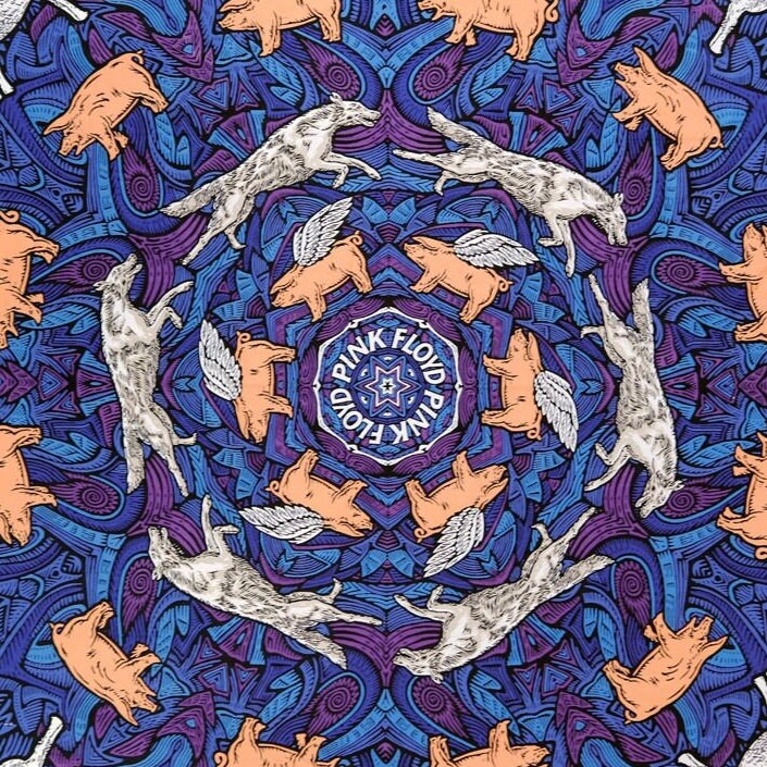 3D Pink Floyd Animals Tapestry Wall Hanging Album Art Blacklight Reactive Rock and Roll Music Memorabilia Psychedelic Festival Hippie 60x90 Etsy Canada