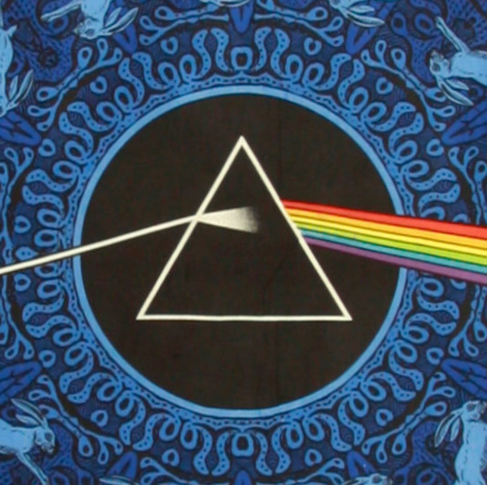 Pink Floyd Dark Side of the Moon Album Lyrics Tapestry Etsy