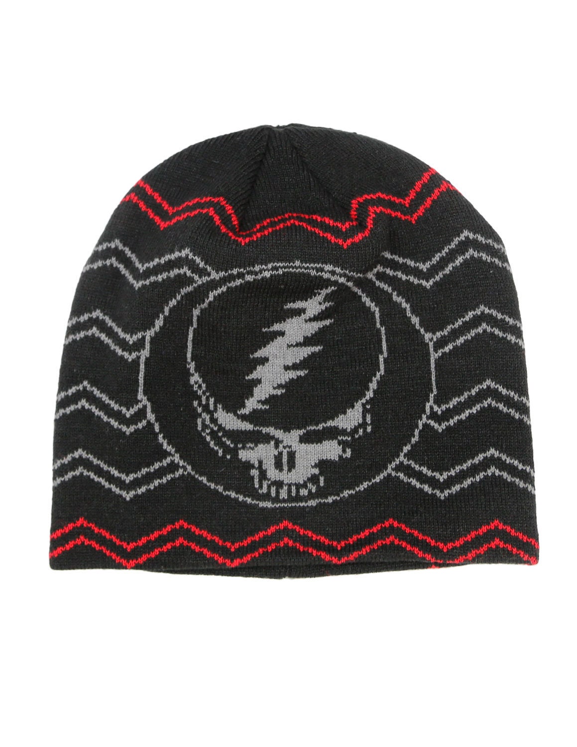 Grateful Dead Knit Beanie Steal Your Face Hat Deadhead Ski Etsy