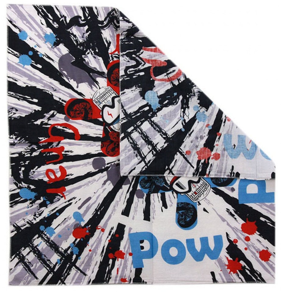 Gnar Gnar Pow Pow Snowboard Ski Bandana Head Wrap Etsy