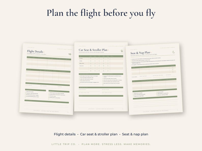 Lista de verificación para viajar en avión con un bebé, lista imprimible para viajes en avión con niños pequeños, PDF rellenable, lista para empacar la bolsa de pañales imagen 4