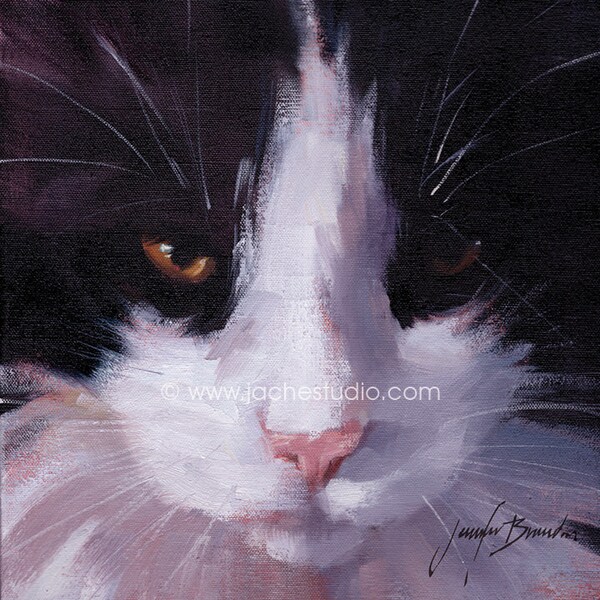 Cat Stew-Boy Giclée Fine Art Print