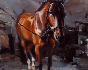 Horse Portrait Giclée Fine Art Print