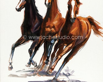 Equine Radiance - Giclee Fine Art Print