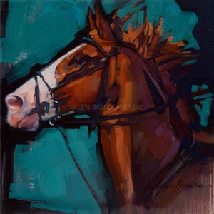 Horse Portrait Giclée Fine Art Print