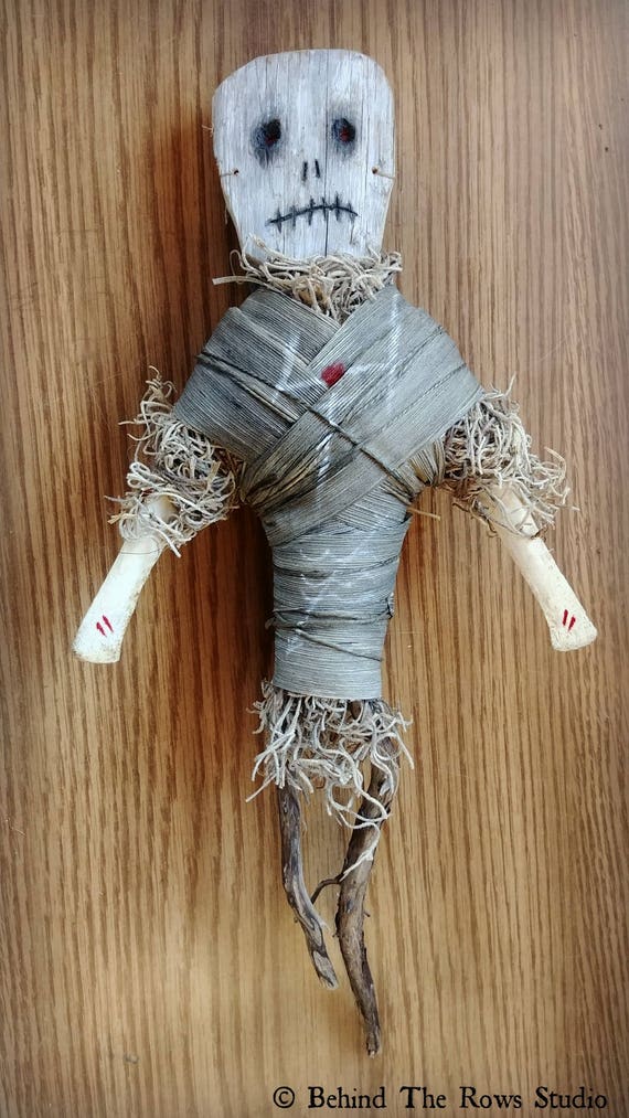 corn husk voodoo doll