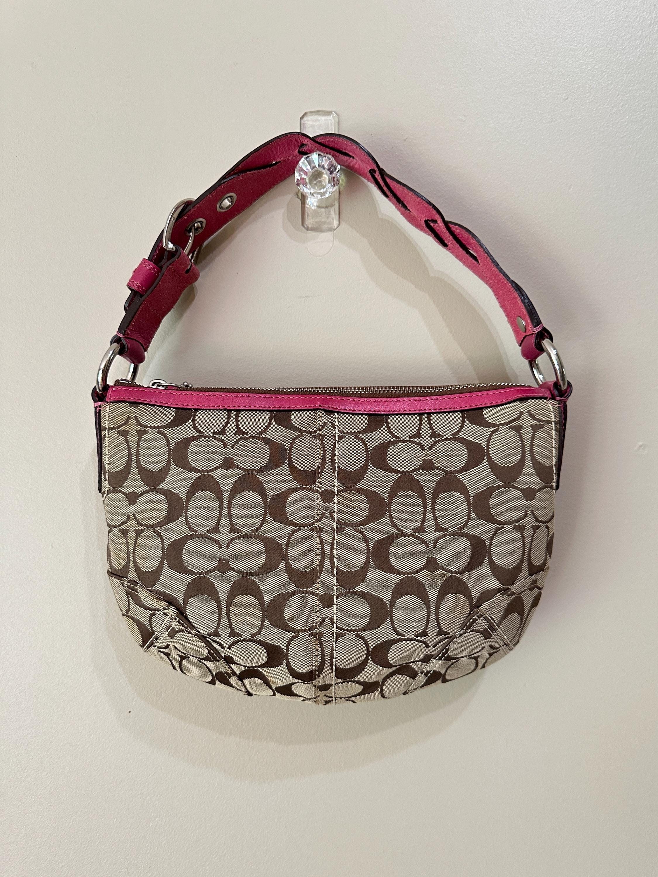 Vintage Coach Pink Hobo - Etsy