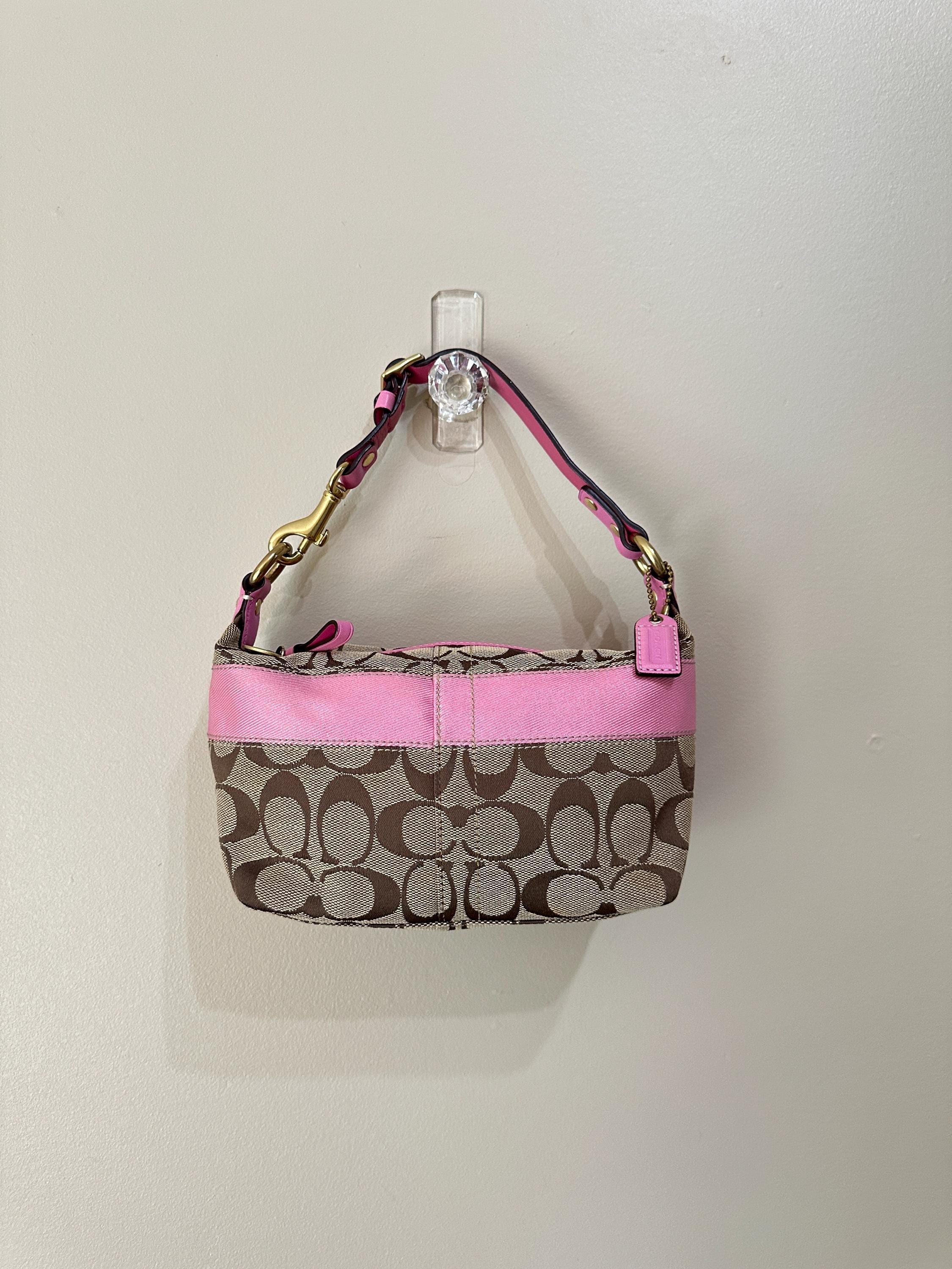 Vintage Coach Pink Hobo - Etsy