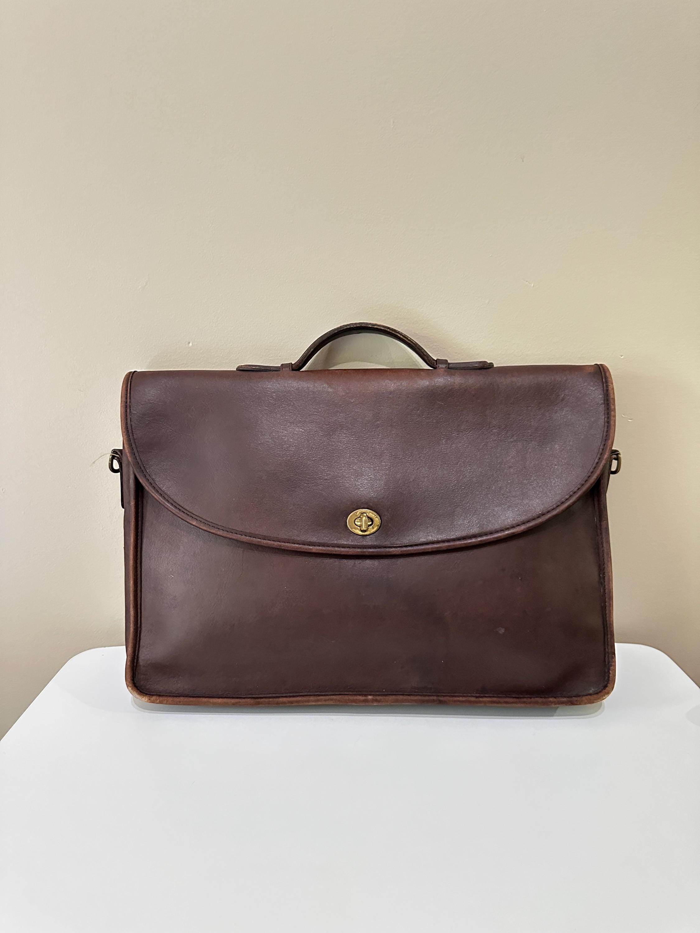 Coach Lexington Vintage Briefcase - Etsy