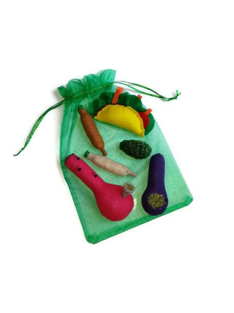 Cat Toys Catnip Marijuana Toys 6pc. Gift Set Etsy