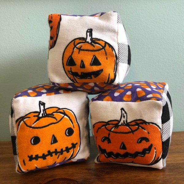 Halloween Fun Soft Rattle Block