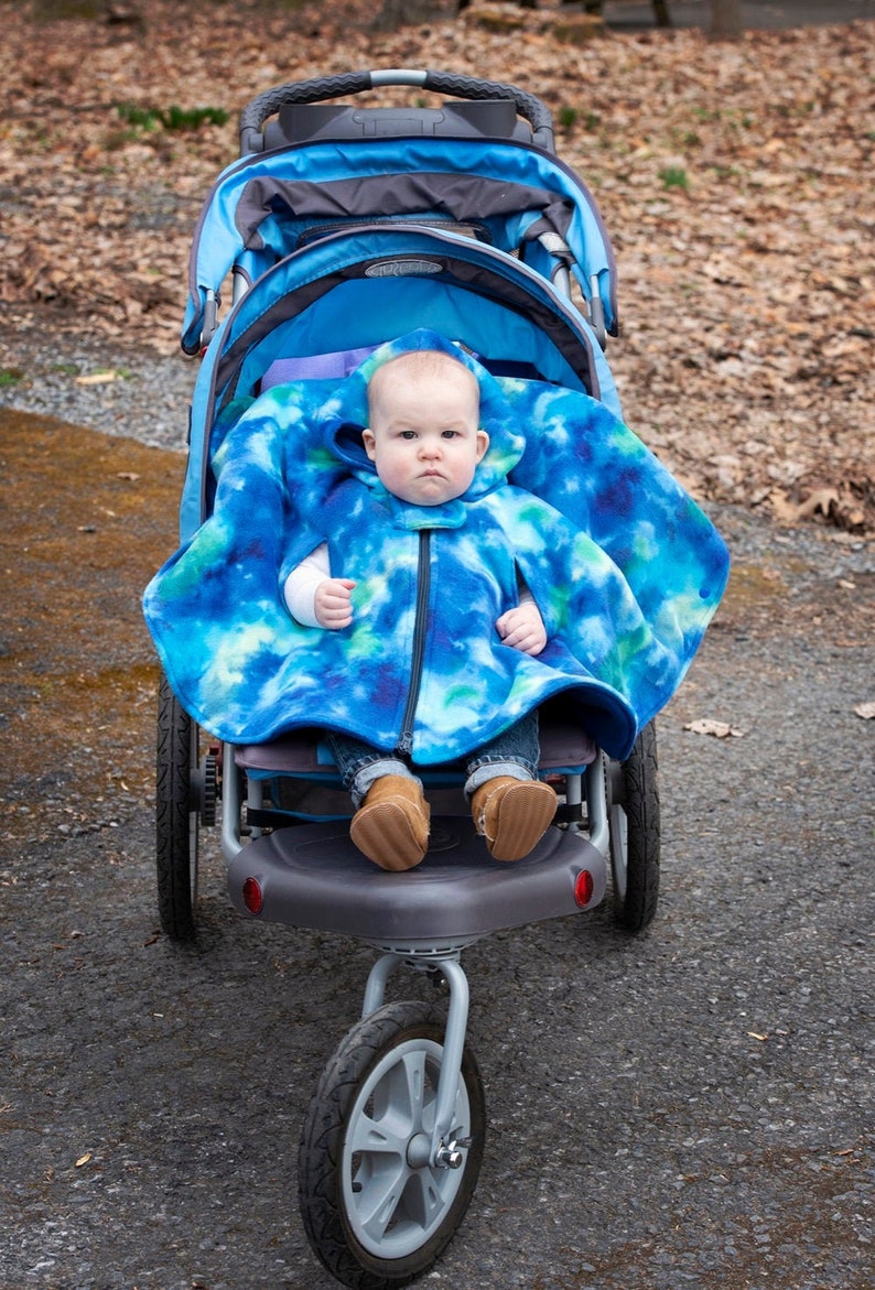 Car Seat Poncho Boy Size 12 Months Coat Luxury Fleece Toddler With Zipper