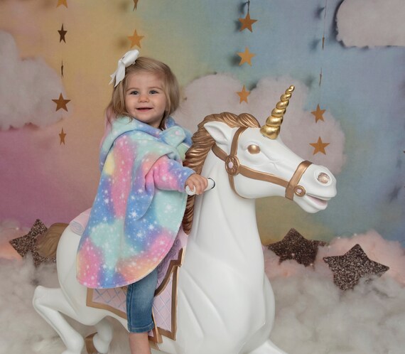 Abrigo unicornio niña sale