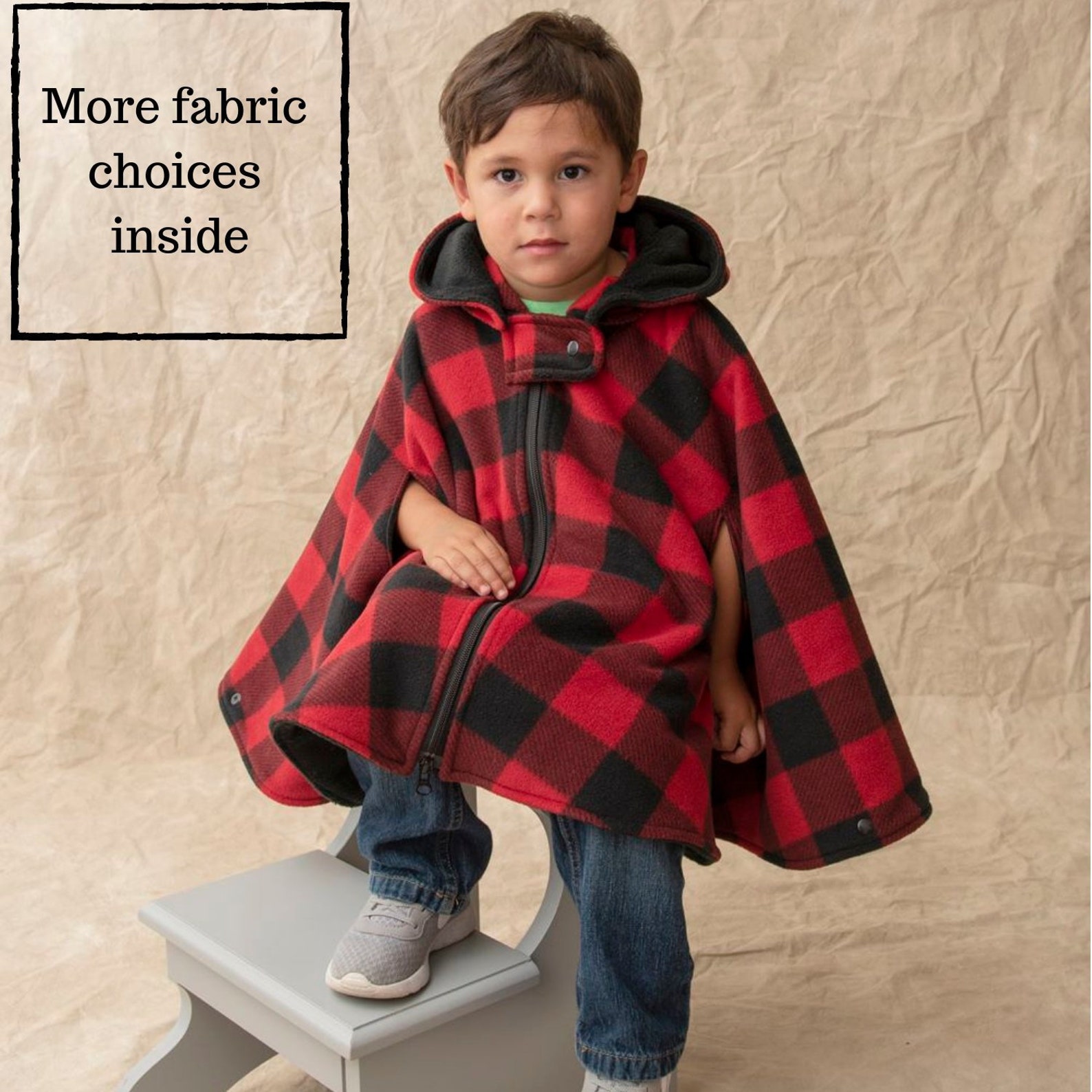 Car Seat Poncho Boys Fleece Poncho Girls Car Seat Safe Etsy Canada