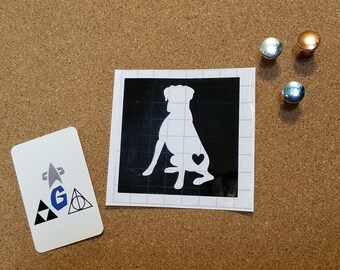 Love My Doggo Vinyl Sticker