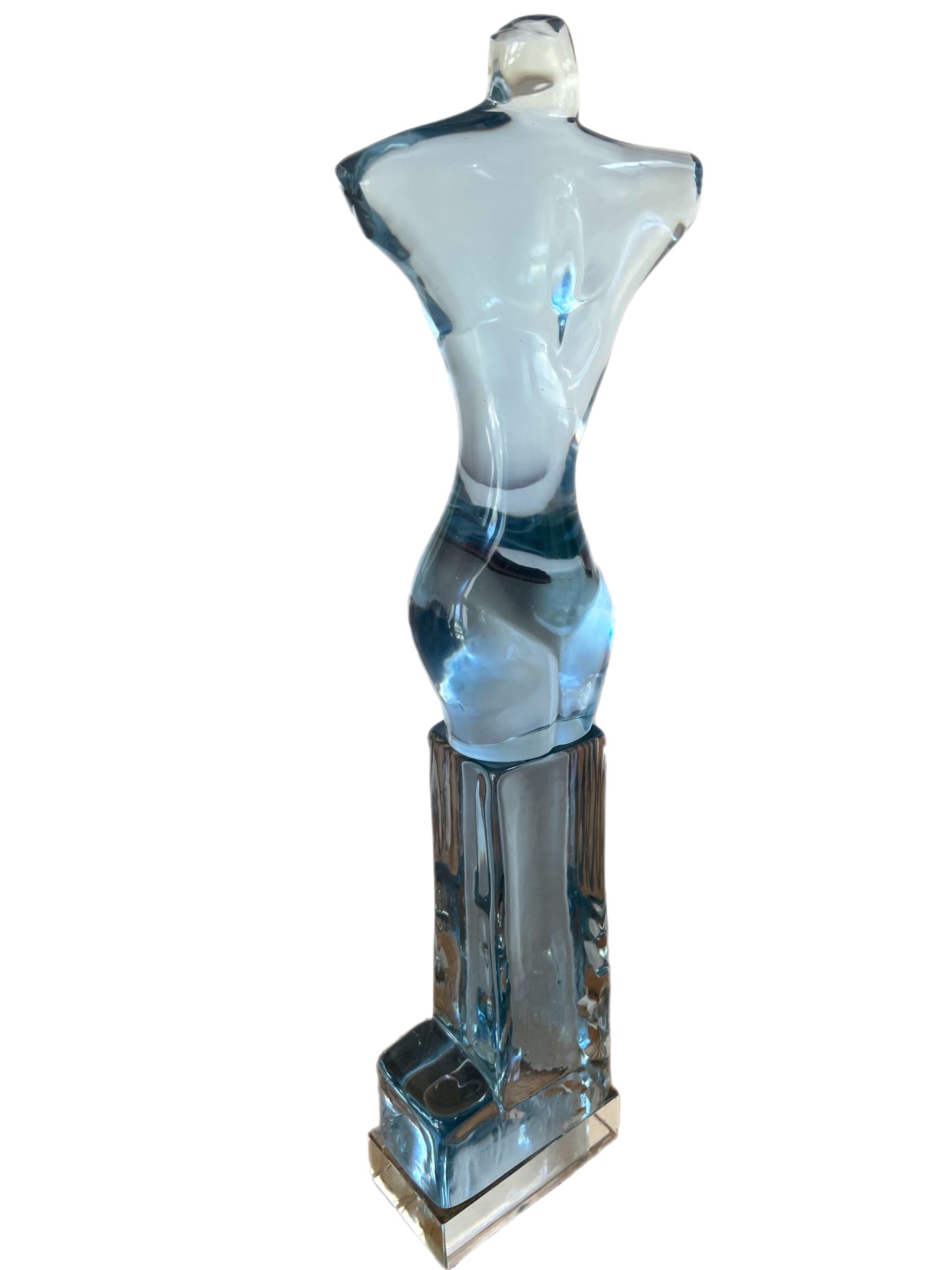 Vintage Pino Signoretto Murano Glass Giant Nude - Etsy