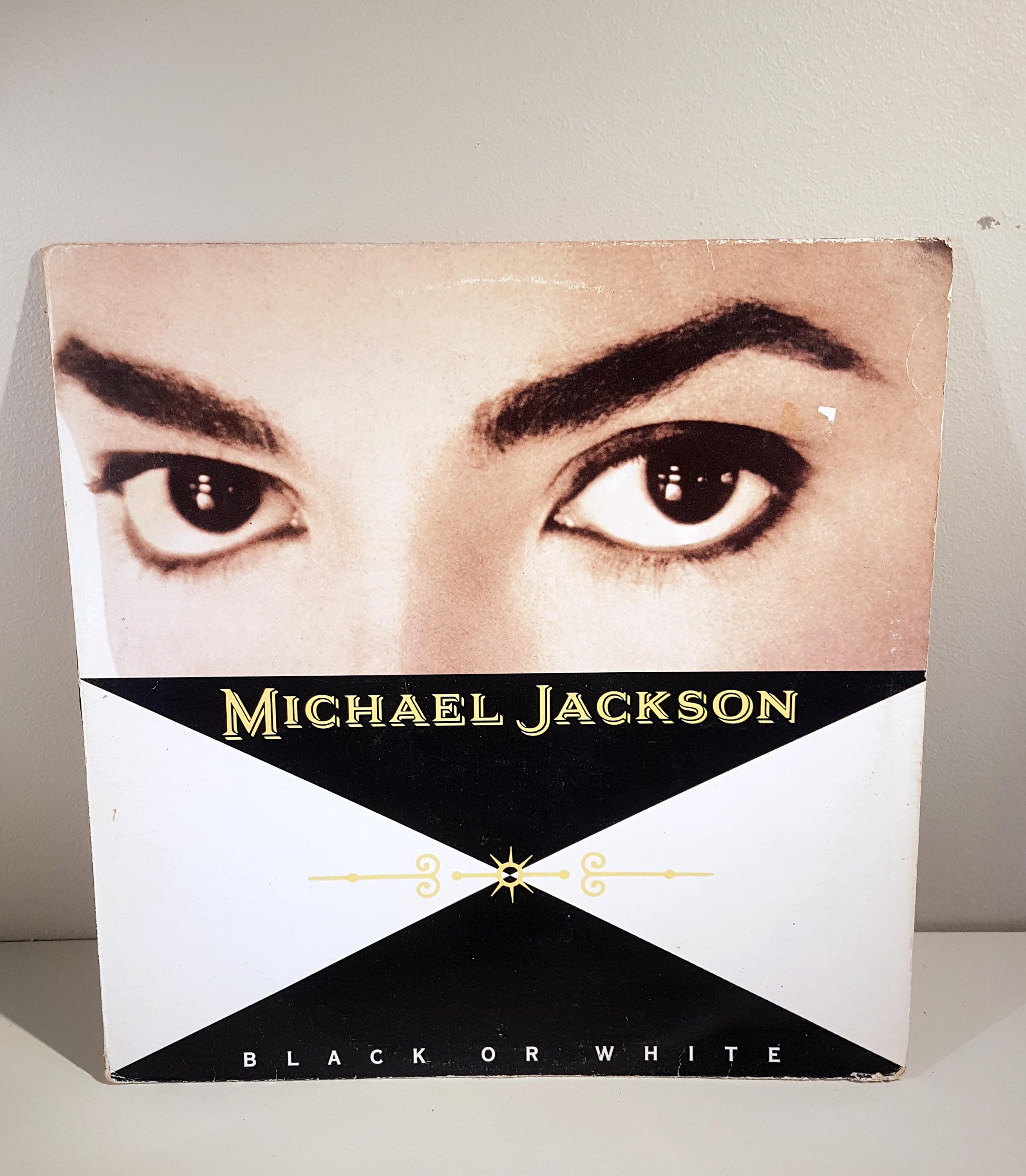 未使用 Michael Jackson レコードジャケット型 ファイル 当時物 未使用