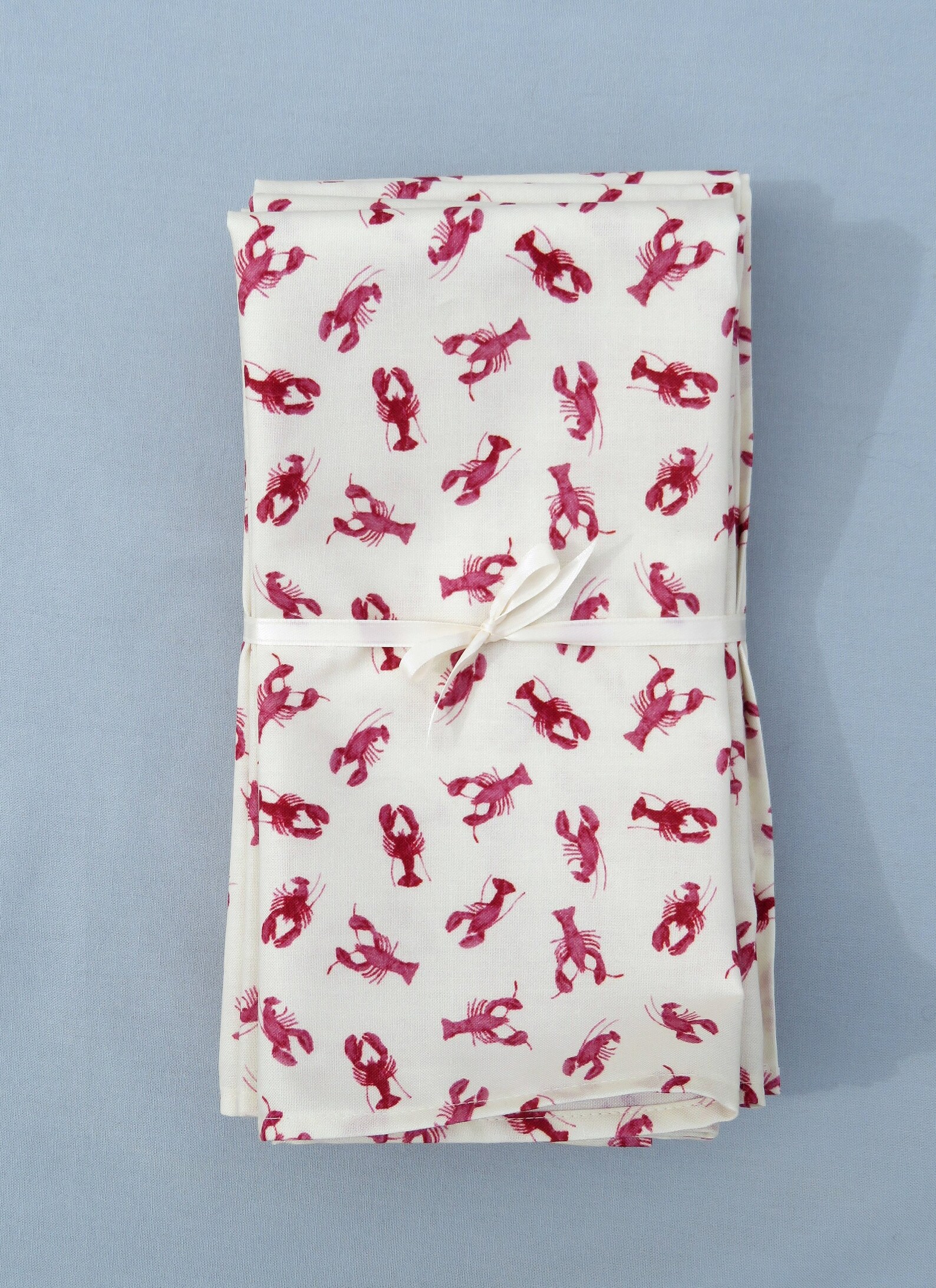 Kernworks Etsy Lobster Napkins set of 6 100% cotton