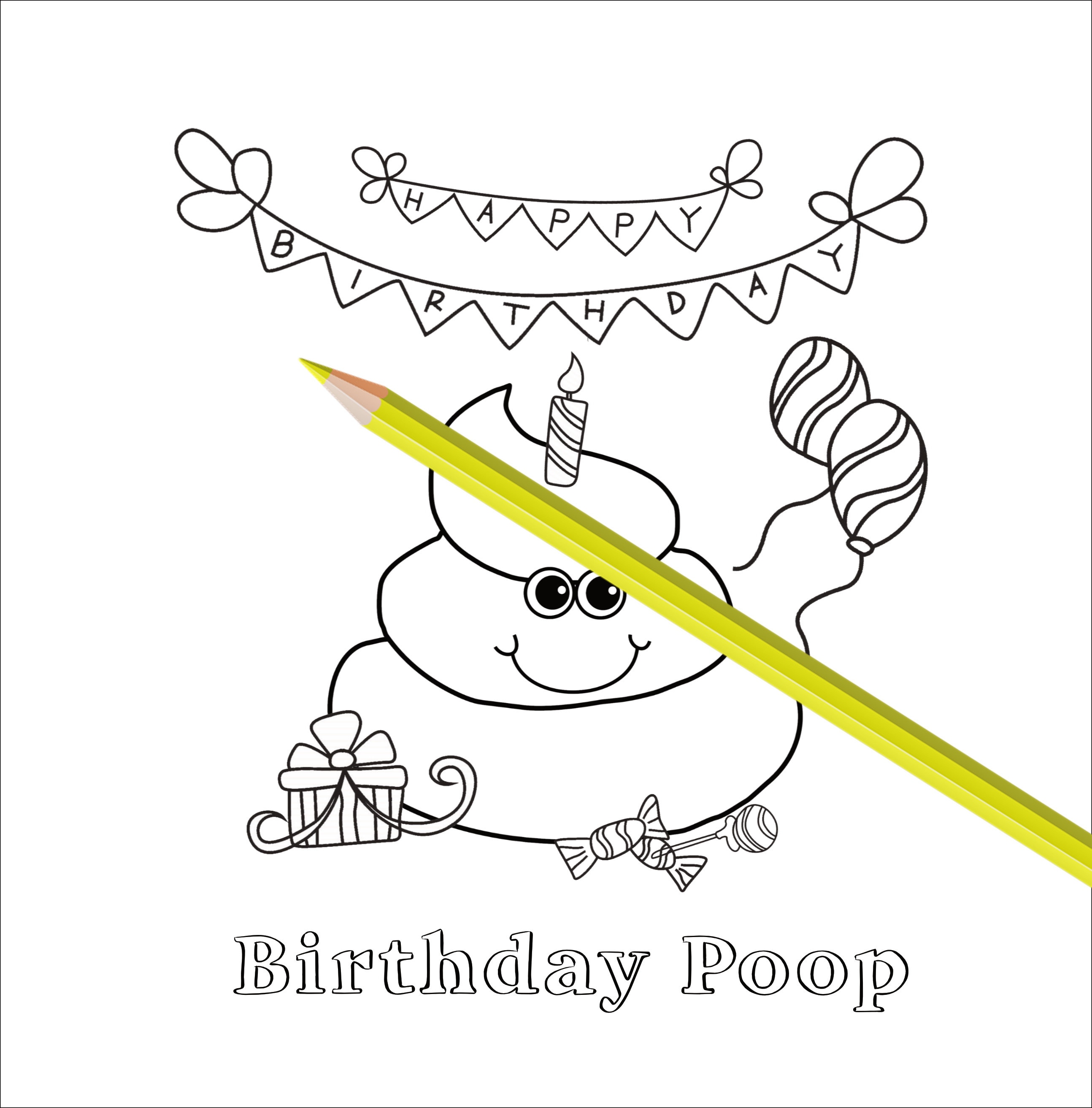 poop-for-girls-printable-coloring-pages-with-cute-funny-poop-etsy