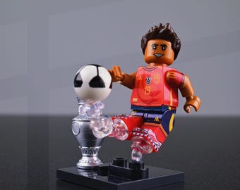 MOC Yamal Spain 19 Soccer Toy, Lego-Compatible, Thanksgiving Gift, Gift