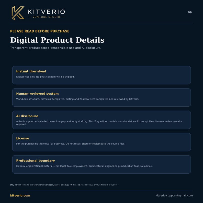 Social Media Manager Excel Template, Content Calendar, Client CRM, Approval Tracker and Monthly Report image 9