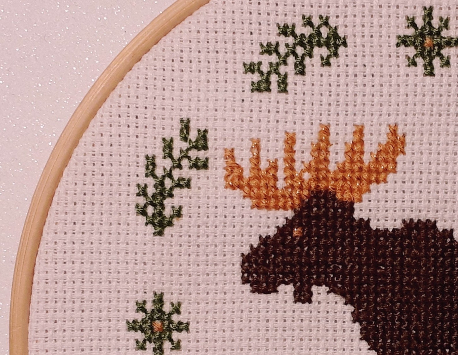 PDF Pattern MOOSE, Cross Stitch PDF Pattern, Fun Moose Embroidery Etsy