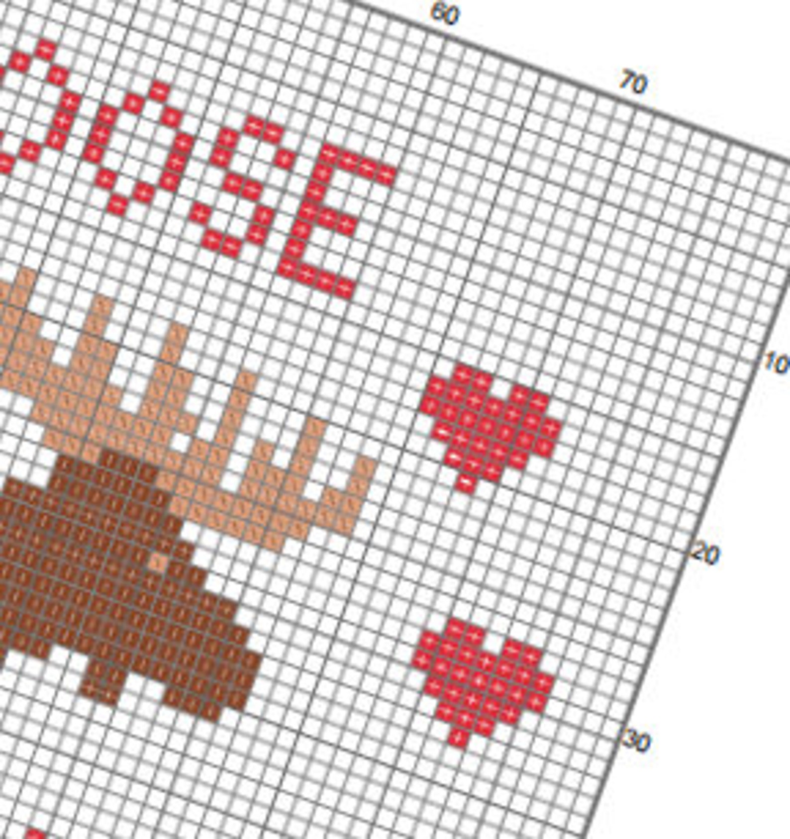 It MOOSE Be Lovepdf Pattern MOOSE Cross Stitch PDF Pattern - Etsy