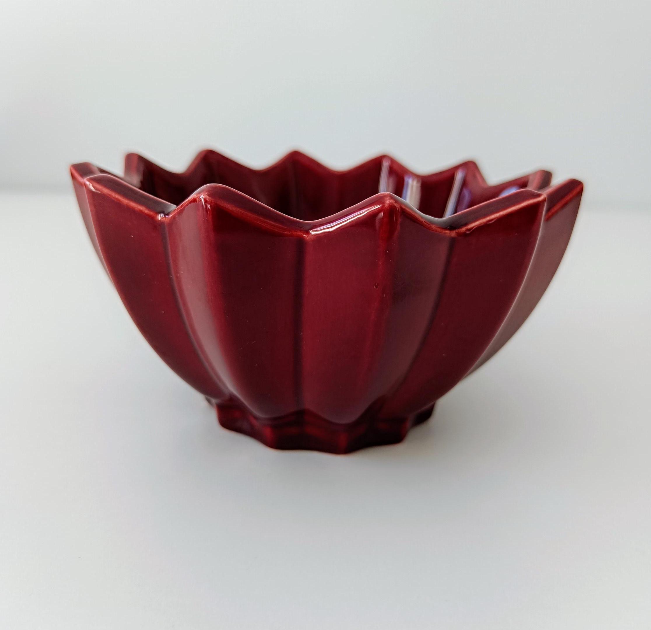 Vase Accolay en céramique émaillé signé JT Français circa 1950 Vintage For Sale at