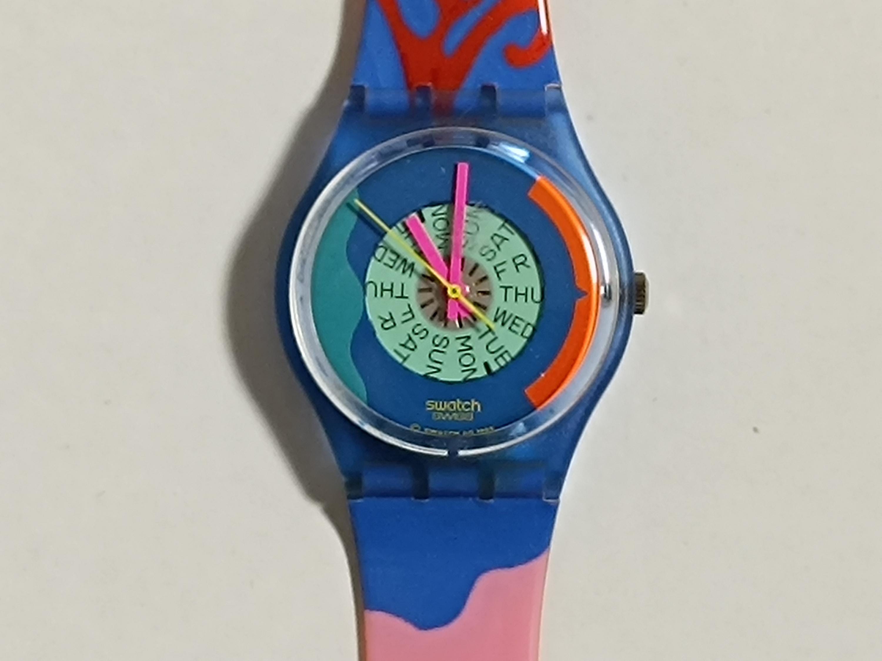 Vintage Flower Swatch Watches - Etsy