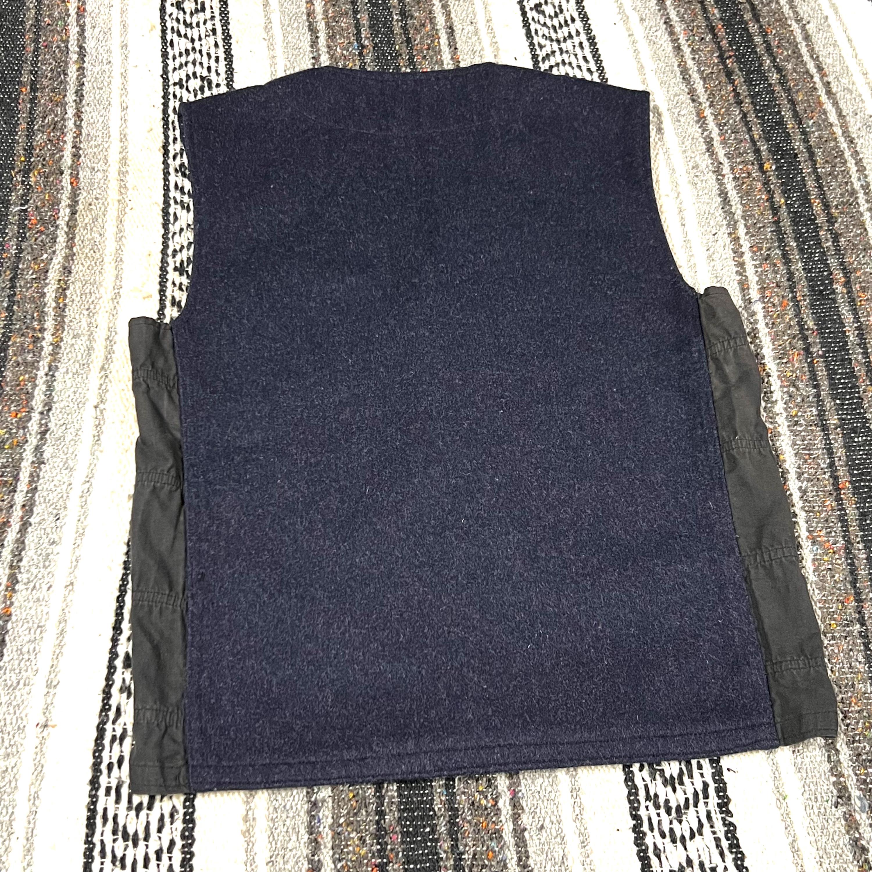 トップス FRENCH ARMY Wool Liner Vest Vintage French Military Confection Industrielle Wool Vest