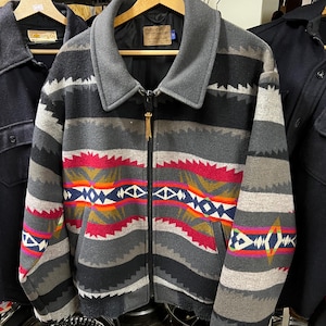 Vintage 80s 90s High Grade Western Wear Aztec Navajo