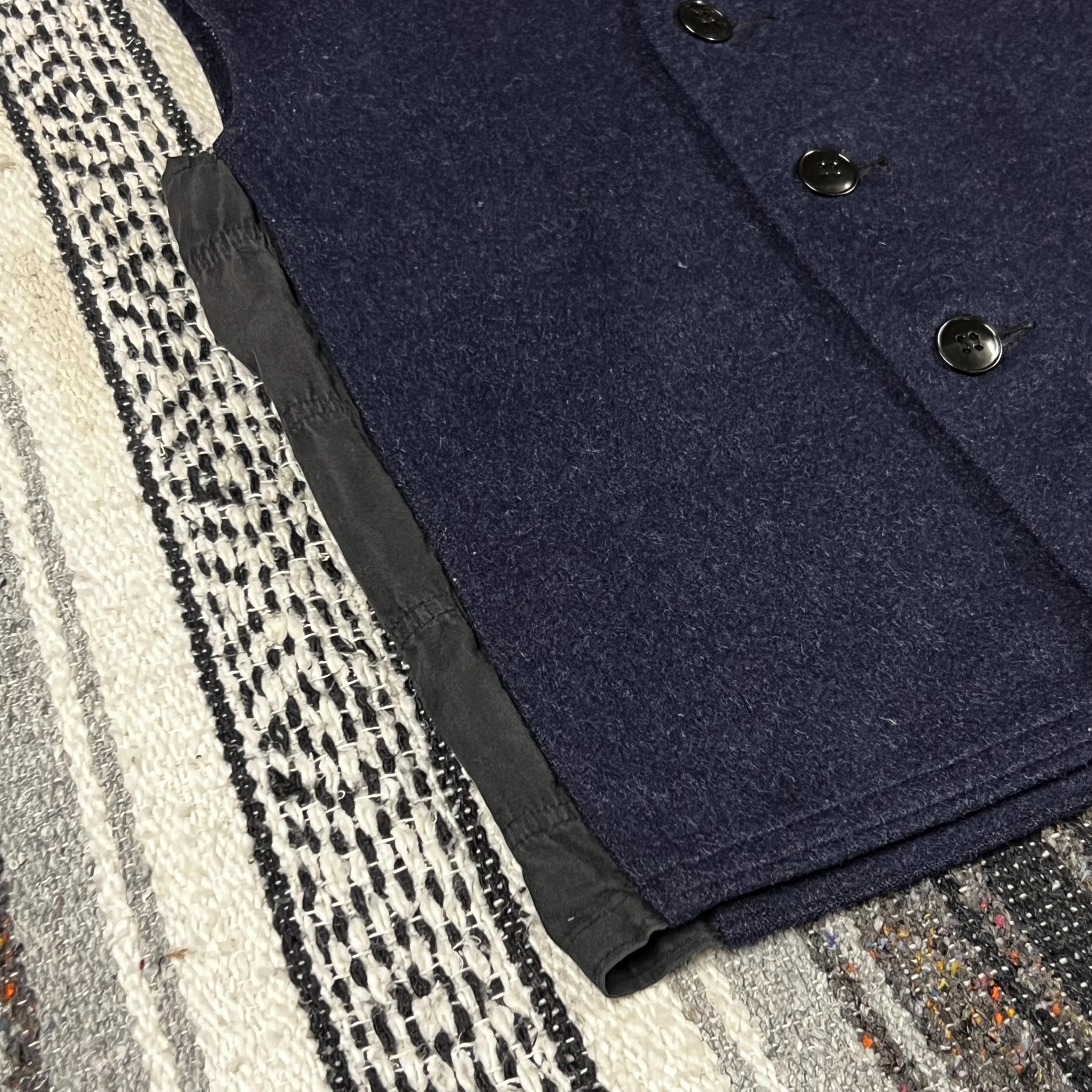 トップス FRENCH ARMY Wool Liner Vest Vintage French Military Confection Industrielle Wool Vest